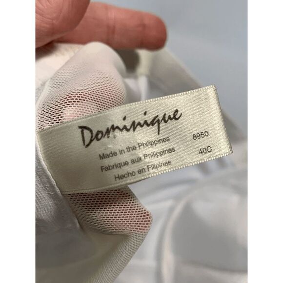 Dominique Women's Juliette Corset Strapless Wired Padded Longline White 40C - Picture 7 of 7